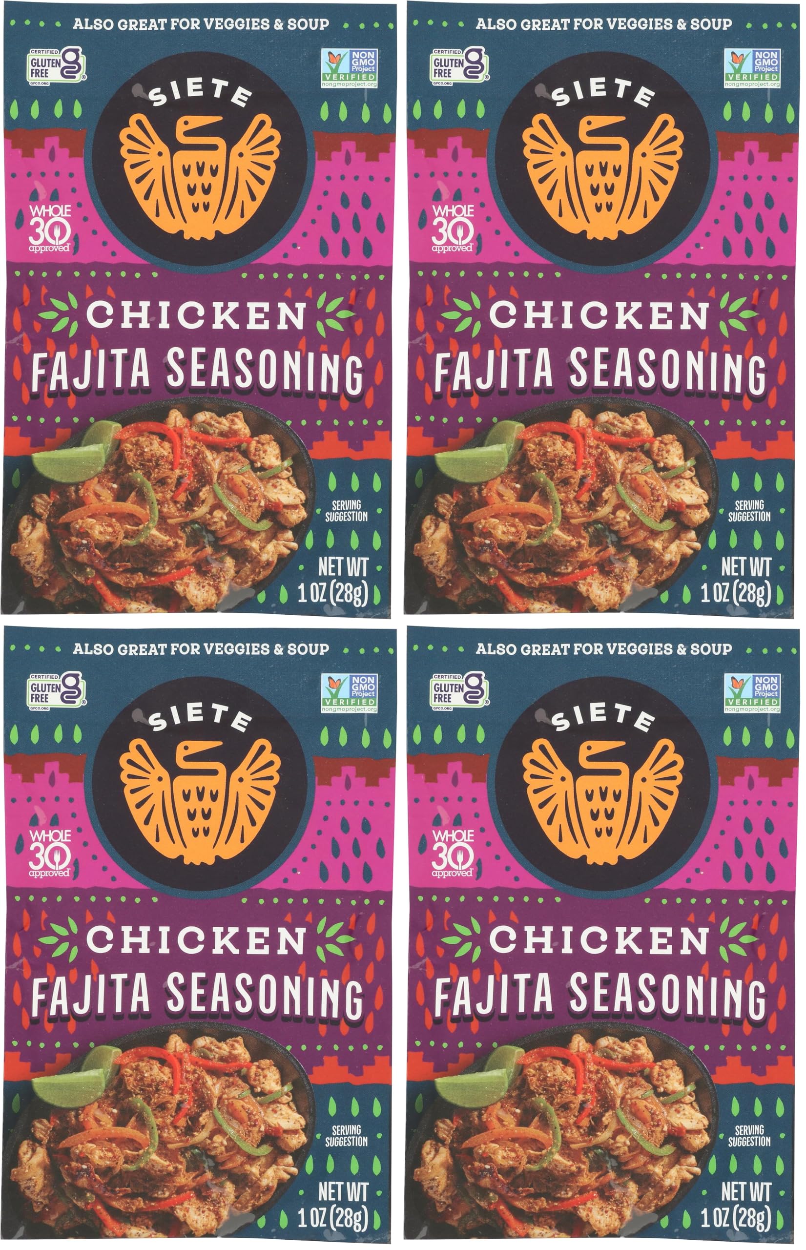 Siete Chicken Fajita Seasoning Mix | Seasoning for Chicken and